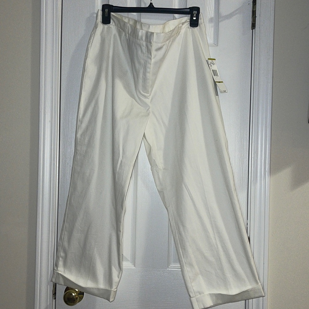 NWT JONES-New York white pants